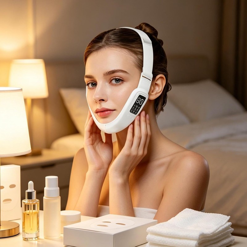 Dispositivo Lifting Facial Efecto V Dispositivo Eléctrico Esculpidor Con 8