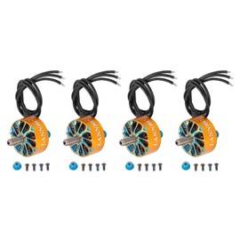 4Pcs Drone Brushless Motor 2207.5 1950KV Aluminium Alloy Copper Gold Blue 1950KV Brushless Motor for 5in Racing Drone