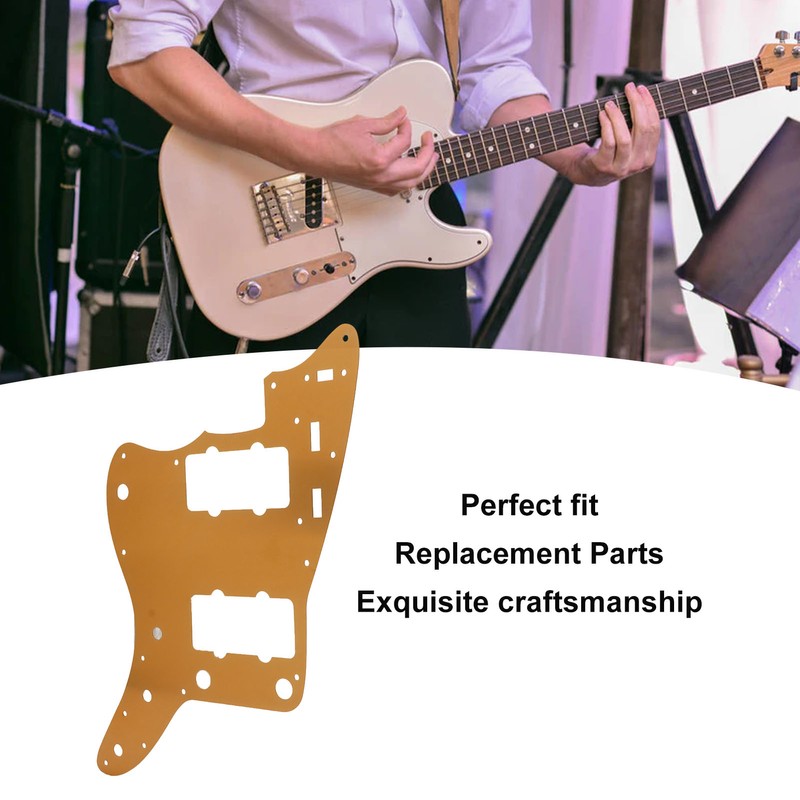Electric Guitar Pickguard Easy Installation Scratch Wear Resistance Guitar Pickguard