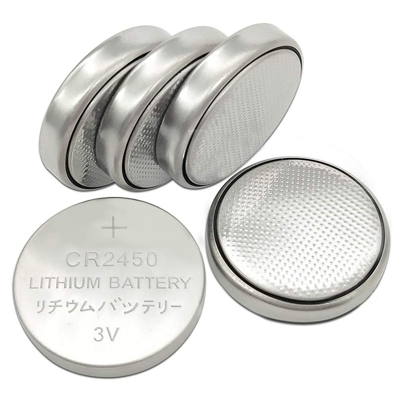 CR2450 Lithium Battery 3 Volt Coin Button 50 Pack