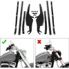 TCMT Windscreen Windshield Mount Bracket Kits Fits For Harley Softail