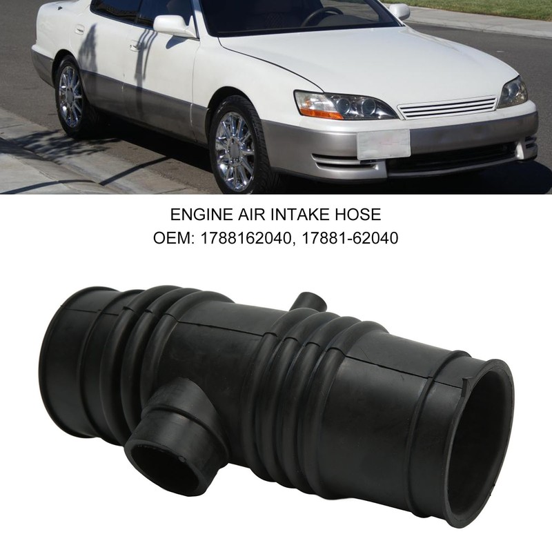 Engine Air Intake Hose 17881‑62040 Rubber Material Replacement for ES300