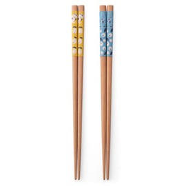 Yamakasyoten Moomin Scandinavian Taste Chopsticks (Wakasa Lacquer, Set of 2, Moomin Snufkin)