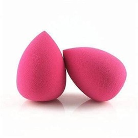 LOVHIDE Makeup Sponge For Blending Liquid Foundations, Powders And Creams, Streak Free Blender Application Blend -Pack Of 2 () (1 Count (Pack Of 2), Pink)