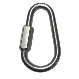 Stainless Steel 316 Pear Shape Quick Link 3/8" (10mm) Marine Grade