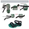 KOSIDA Heavy Strap Garden Aerate Spike Shoes Upgrades Lawn Aerator
