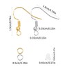 Wangjiangda 300 Pcs 925 Silver Earring Hooks for Jewelry Making
