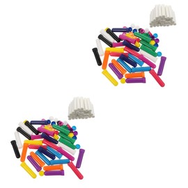 Baluue 60pcs Tubes Cotton Wicks for Essential Oils Portable Aromatherapy Containers for Go Relaxation