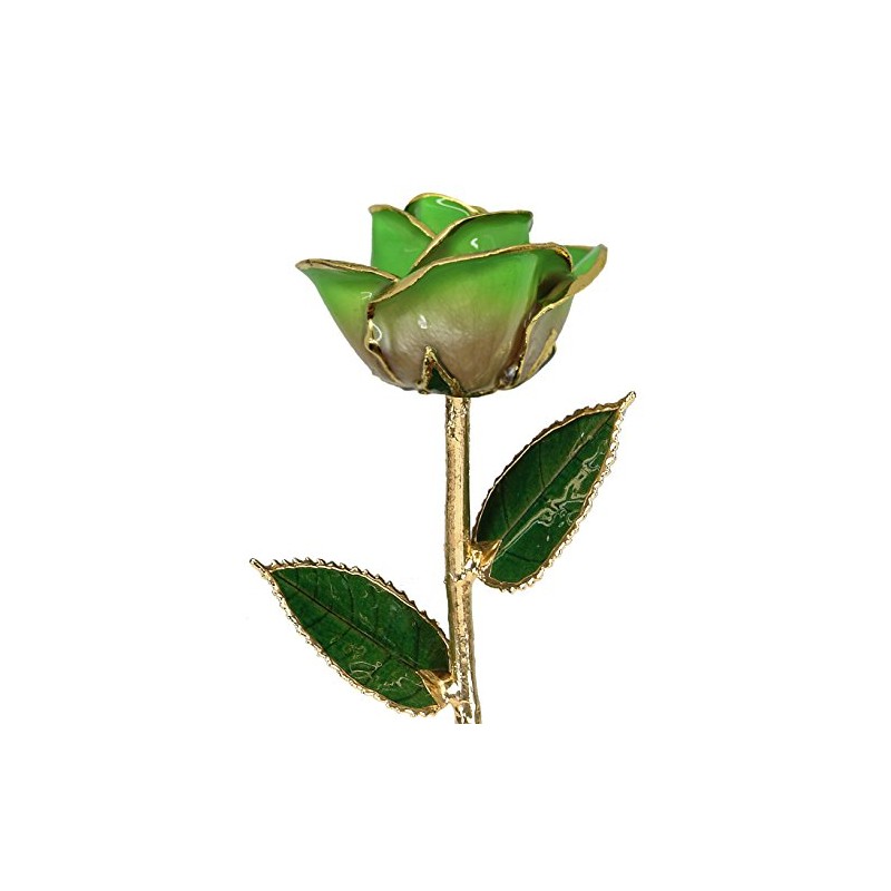 24k Gold Rose - Real Rose Dipped in Gold (2-Tone