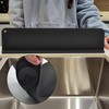 Silicone Sink Splash Guard, Sink Splash Guard with Suction Cup,