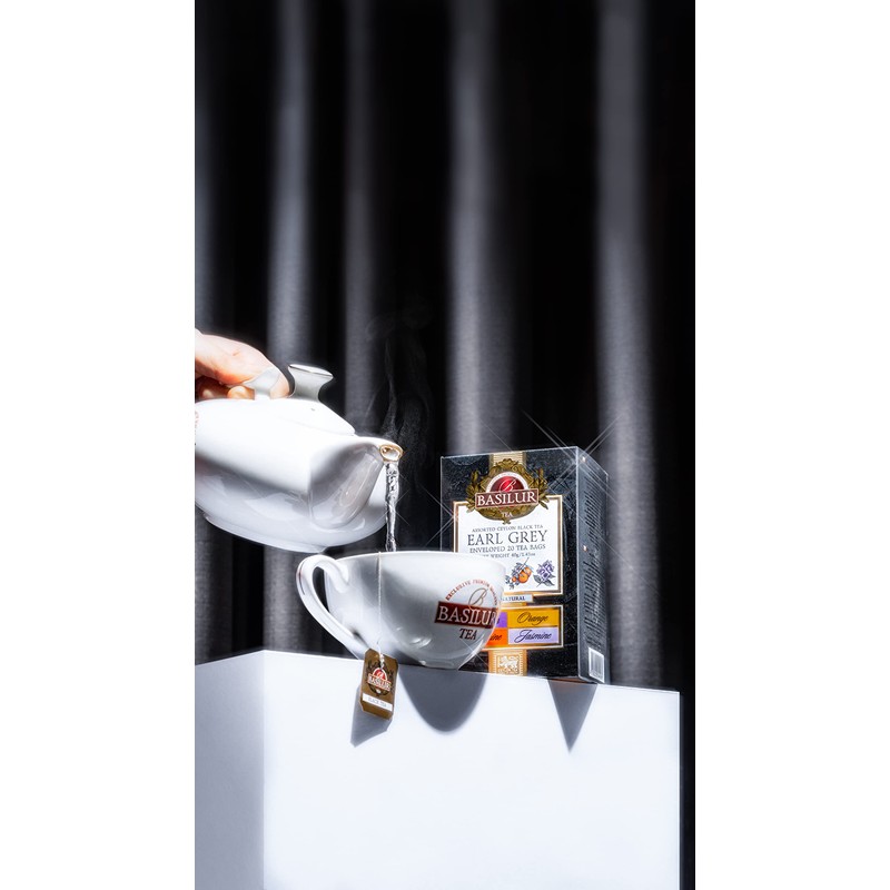 BASILUR Earl Grey Assorted (20 Tea Bags) Mother's Day Gift