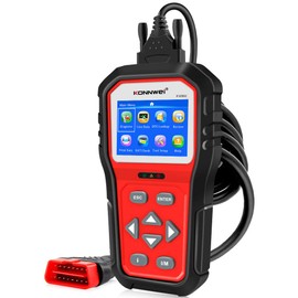 Baceyong 12V OBD2 KW860 Car Diagnostic Scan Tool Code Reader, Car Fault Scanner Diagnostic Engine Check On-Board Monitoring Sensor Test