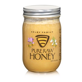Selby Family Honey - Pure Raw Wyoming Clover, 16 Oz, Pack of 3