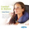 Cloudz Dual Comfort Microbead Airplane Travel Neck Pillow. Super Soft
