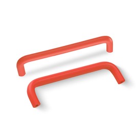 SPDYCESS Pack of 4 Aluminium Kitchen Handles, 96/128 mm, Hole Spacing, Colourful Cabinet Door Handles with Screws, Drawer Handles for Kitchen, Bedroom