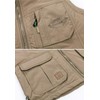 Flygo Men's Casual Lightweight Outdoor Travel Fishing Hunting Vest Jacket