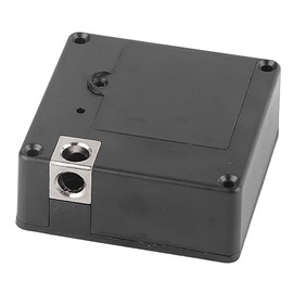 Cerradura del cajón del gabinete Oficina en casa RFID Inteligente Cajón oculto Cerradura inteligente del gabinete Cerraduras de seguridad para bebés Lector electrónico Negro