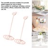 15PCS Table Number Holder 22cm Heart Shaped Iron Wire Picture