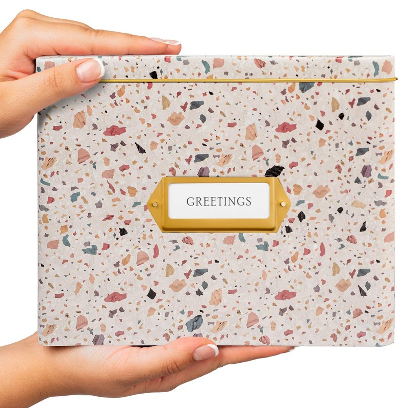 Jot & Mark Greeting Card Organizer Box Set | Decorative