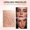 Faux Freckle Stamp Pen,Waterproof Fake Freckles Stain Marker Pencil,Natural Lifelike