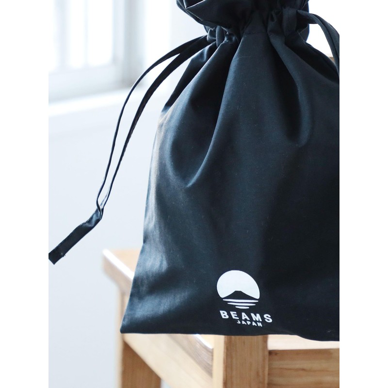 Beams Japan 56610305271 Campus Bag, Shoulder Bag, Black Free
