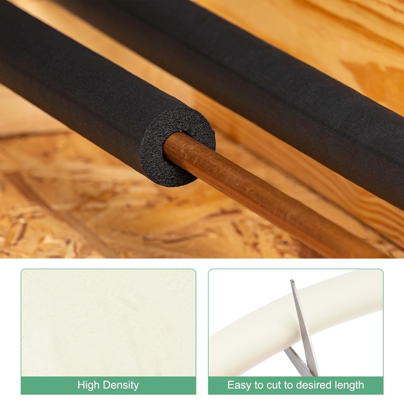M METERXITY Pipe Insulation Foam Pipe, 32 mm ID 44