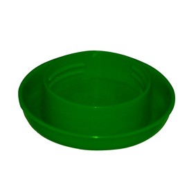 Harris Farms Screw-On Poultry Watering Base for Quart Jar, Green
