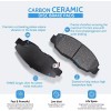 EXPPOWER Front Ceramic Brake Pads Fit for 2010 - 2021