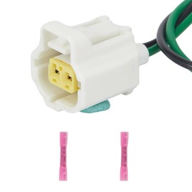 KIttyland Cylinder Head Temperature Sensor Connector Wiring Harnesses Plug Pigtail 3U2Z14S411ARA 3U2Z14S411ARB