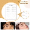 3 PCS Double Side Use Microblading Practice Skin Permanent Makeup