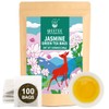 WT WEETEE Jasmine Green Tea Bags, 100 Count Jasmine Scented