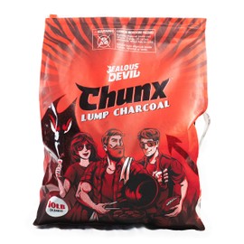 Jealous Devil All Natural Hardwood Lump Charcoal (1-10lbs Bag)
