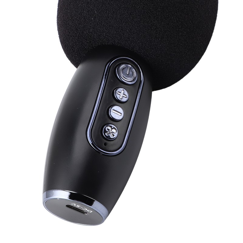 Bluetooth Mics Speaker Set with Colourful Light Effect Noise Reduction