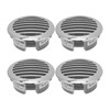 KIMISS 4pcs Boats Airflow Vent Cover,Round Vent Louver Grille Cover