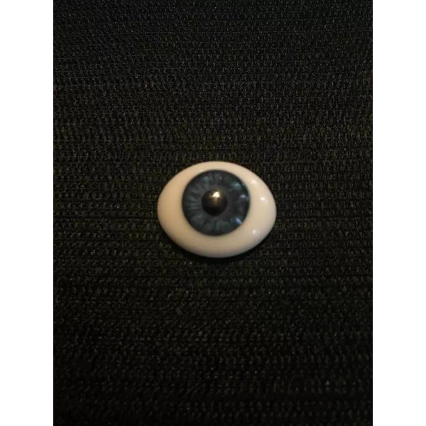 Pabol 20MM CC02-G Cobalt Blue Glass Eyes Oval Flatback for