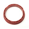 RONAL 4x Centring Rings 68.0-57.1/68 to 57.1 Red Compatible with