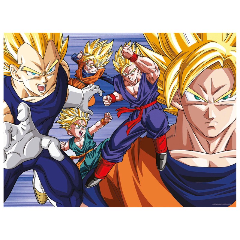 Educa Dragon Ball Prime 3D Prime Lenticular Puzzle, 500 Pieces,