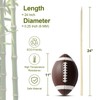 Extra Long 24" Bamboo Smores Sticks (150 Pcs), Marshmallow Roasting