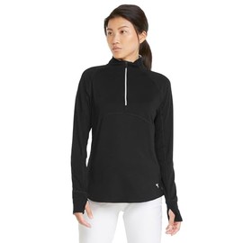 Puma Golf Women's Standard Gamer 1/4 Zip, Puma Black, X-Large