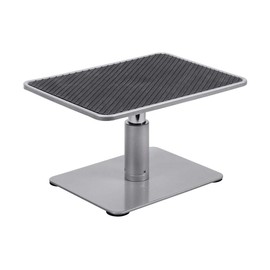 Monoprice Universal Monitor Riser Stand - Raises Monitors 4.6 to 6.5 Inches, Silver Finish - Workstream Collection