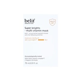belif x Sleeping Mask Moisture Pack Belif Super Nights Multi Vitamin Mask 75ml x 2 / x 슬리핑마스크 수분팩 빌리프 슈퍼 나이츠 멀티 비타민 마스크 75ml x 2개