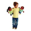 Excellerations Multicultural Boy and Girl Puppet Pairs, Set of 2