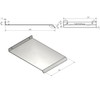 Weather Protection Small Pent Roof with Drip Edge Made of