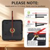ULTNICE Quartz Wall Clock Movement, Mechanism Replacement for Wall Clock,