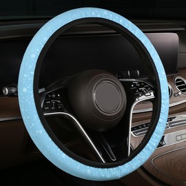 Steering Wheel Cover Waterproof and sweatproof (Blue)