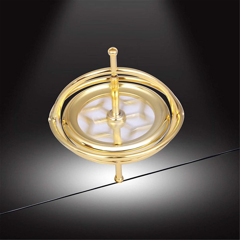 Metal Gyroscope Anti Gravity Balance Toy Decompression Toy Educational Toy