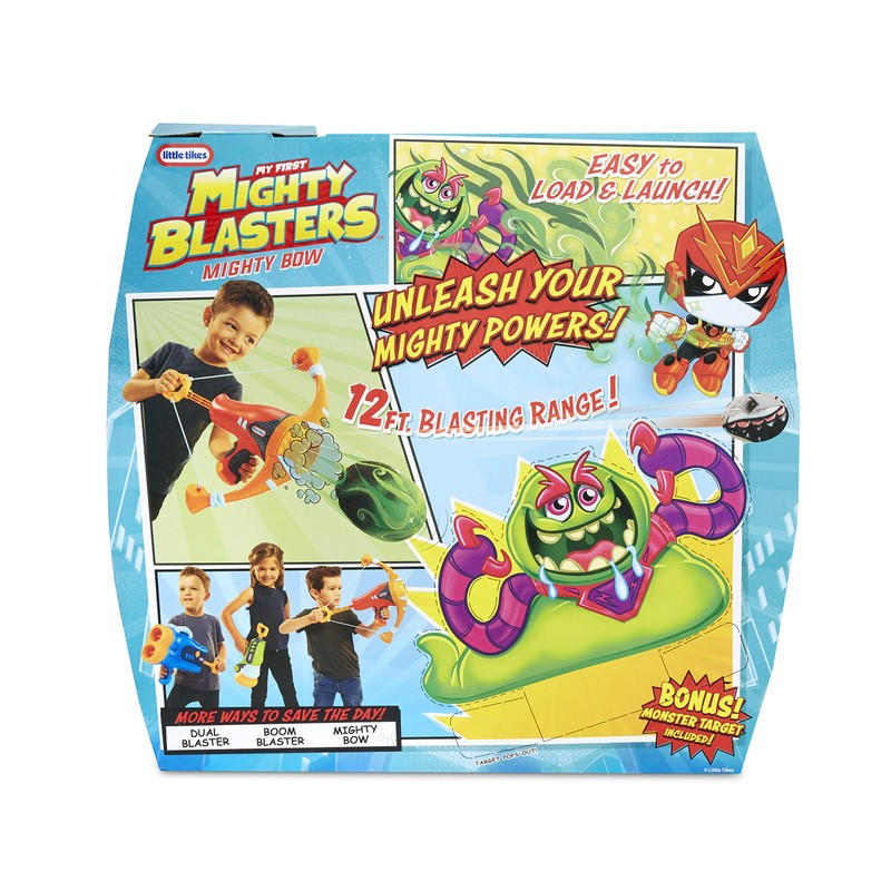 Little Tikes Mighty Blasters Mighty Bow Toy Blaster with 4