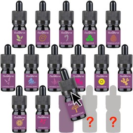  floraVerve Essential Oils Customized Set, Build Your Own Test Kit and Make Your Blends, All Natural & 100% Pure Aromatherapy Essential Oils - Pick Only Those You Want! (16x 5mL)