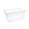 Vogue U230 Polycarbonate 1/2 Gastronorm Container, 8.8 L Capacity, 325