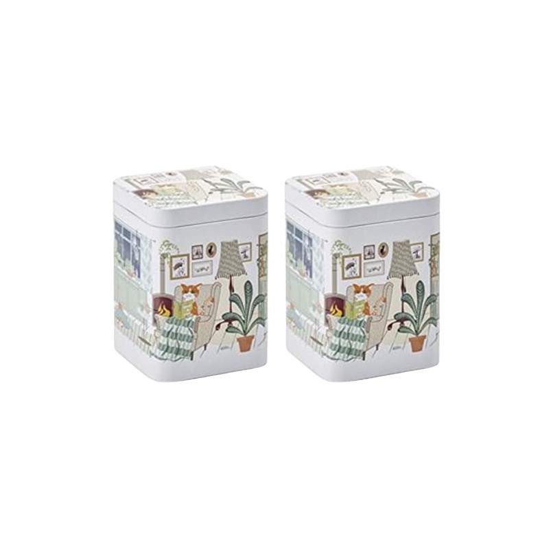 Cha Cult teemando® 2 x Oskar Tin 100 g Tinplate,